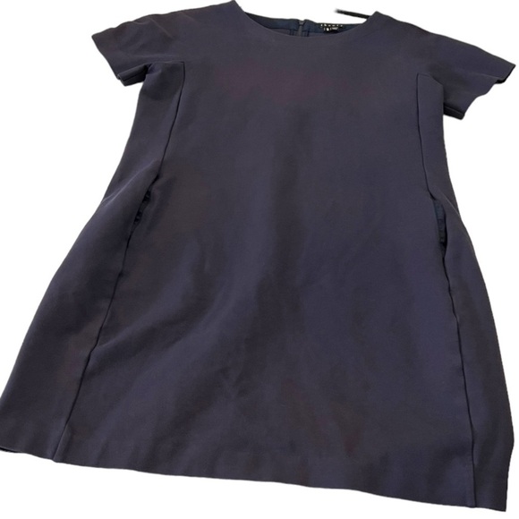 Theory Womens Mishea Dress Cap Sleeve Stretch M - Picture 3 of 9